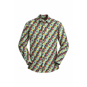 Cremieux Mens Pastel Floral Button Down Casual Shirt Size L